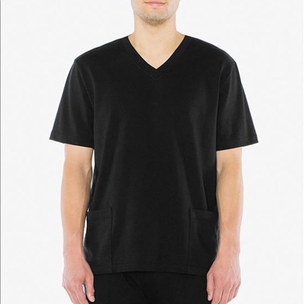 American Apparel Unisex Thick Knit Scrub Pullover